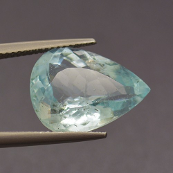 7.43ct Aquamarine Pear Cut