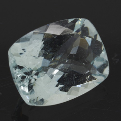 4.18ct Acquamarina Taglio Cuscino