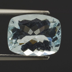 4.18ct Aquamarine Cushion Cut