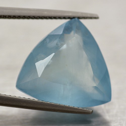 12.73ct Aquamarine Trilliant Cut