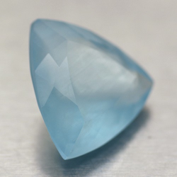 12.73ct Aquamarin Trilliant Schnitt