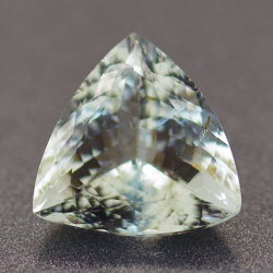 2.88ct Aguamarina Talla Trilliant