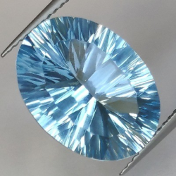 Blue Topaz Millenium Oval Cut