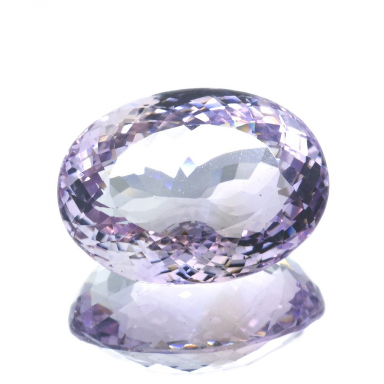 36,55ct. French Rose Amethyst Oval Cut