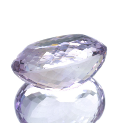 36,55ct. French Rose Amethyst Oval Cut