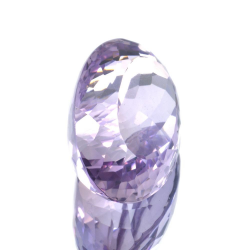 33,72ct Amatista rosa francesa talla ovalada 23,96 x 17,13 mm