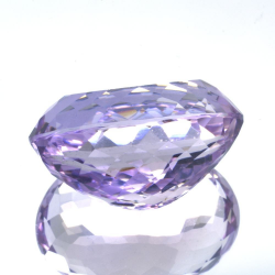 33,72ct Amatista rosa francesa talla ovalada 23,96 x 17,13 mm