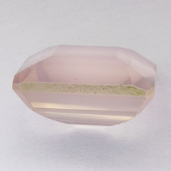 Gema de CUARZO ROSA en TALLA OCTOGONO de 12.53ct. 14x13mm.