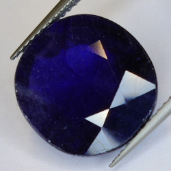 15.85ct Oval Cut Glass Filled Sapphire 16.36x14.44mm