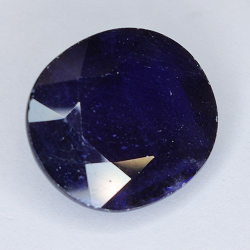 10.16ct Zafiro Relleno de Vidrio Talla Oval 12.94x11.66mm