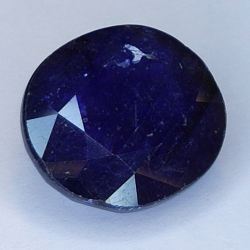 14.19ct Glasgefüllter Saphir Oval schnitt 14.80x13.87mm