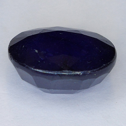 14.19ct Oval Cut Glass Filled Sapphire 14.80x13.87mm