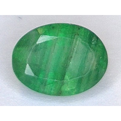 1.56ct Smaragde Oval Schnitt