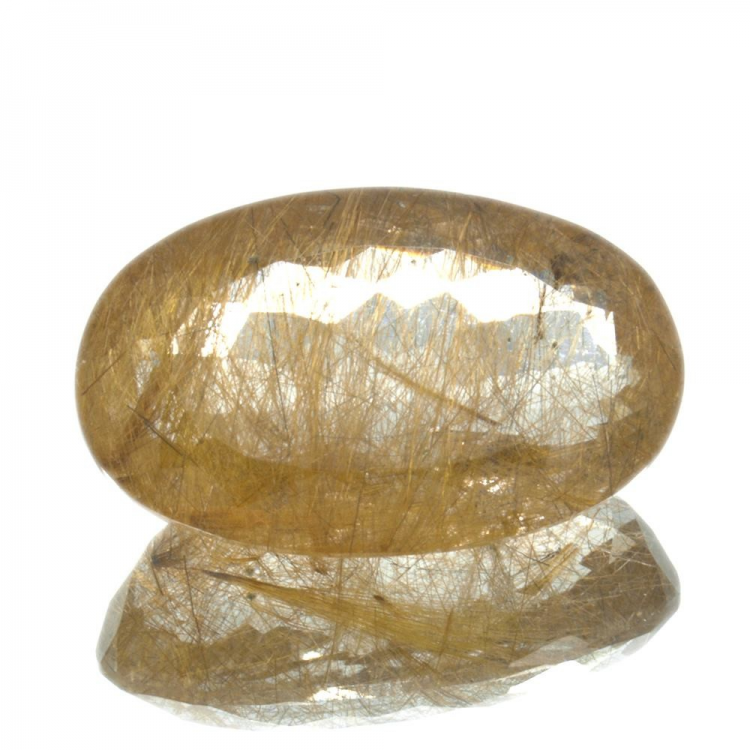 23,40ct. Rutile Quartz Oval Cut