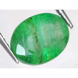 1.56ct Esmeralda Talla Oval