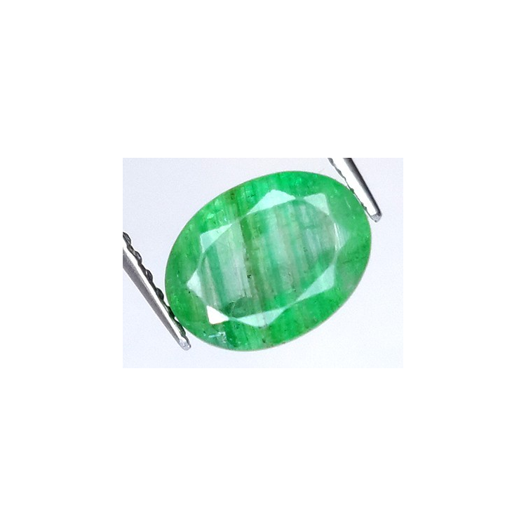 1.56ct Émeraude Taille Ovale