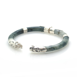 copy of Armband aus Jade und 925 Sterling Silber