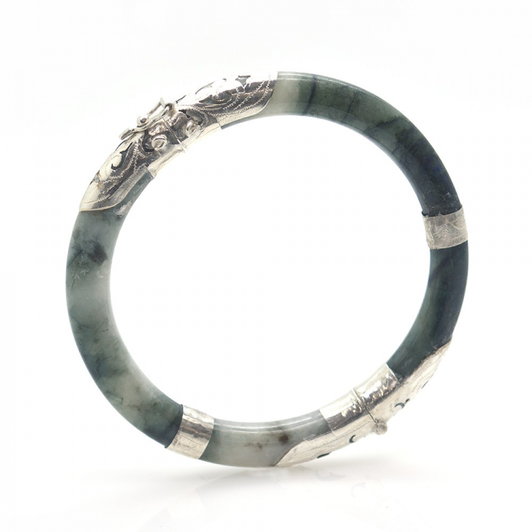 copy of Armband aus Jade und 925 Sterling Silber