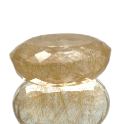 27,37ct. Rutile Quartz Oval Cut