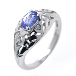 Conjunto de Tanzanita y Plata 925