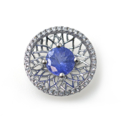 Ensemble Tanzanite et Argent 925