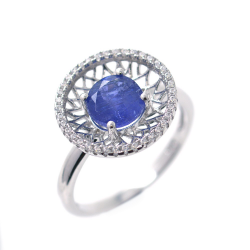 Set of Tanzanite & 925 Sterling Silver