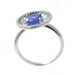 Ensemble Tanzanite et Argent 925