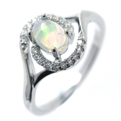 Opal and 925 Silver Set