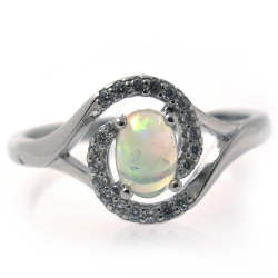 Opal and 925 Silver Set