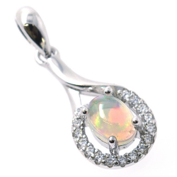 Opal and 925 Silver Set