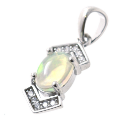 Ensemble opale et argent 925