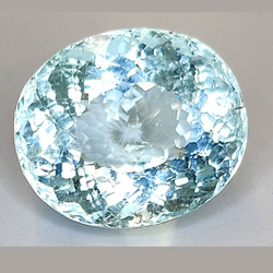 21.17ct Aquamarine Oval Cut