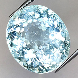 21.17ct Aquamarine Oval Cut