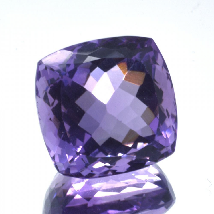 Amethyst Cushion Cut 21.17ct 15.85x16.20mm