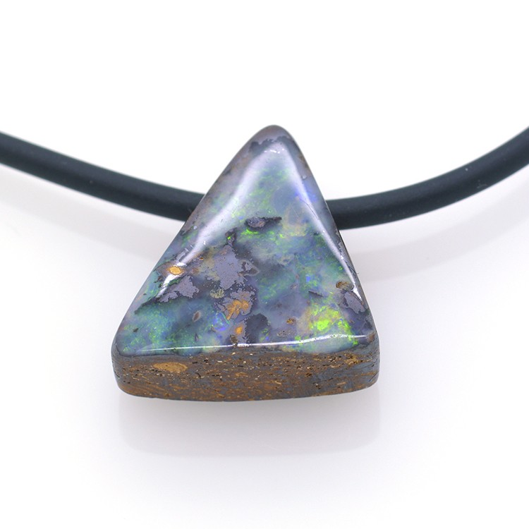 Australian Opal Matrix Pendant and 925 Silver