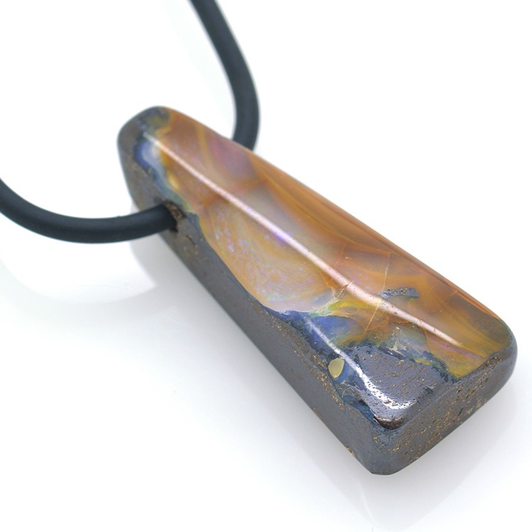 Australian Opal Matrix Pendant and 925 Silver