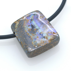 Australian Opal Matrix Pendant and 925 Silver