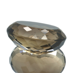 53,69ct. Smoke Quartz Oval Cut