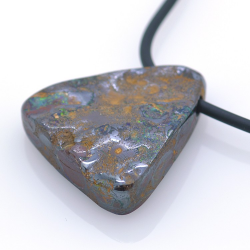 Australian Opal Matrix Pendant and 925 Silver