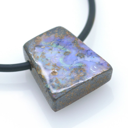 Australian Opal Matrix Pendant and 925 Silver