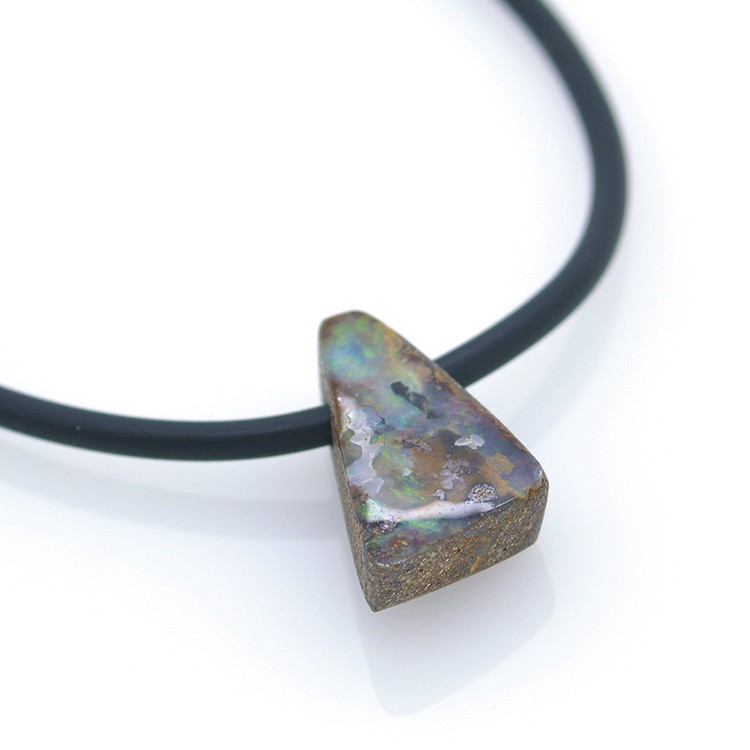 Australian Opal Matrix Pendant and 925 Silver