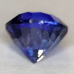 1.29ct Blue Sapphire Round Cut 5.91x4.61mm