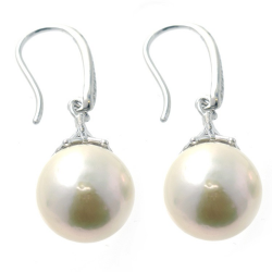 Pearl and Silver 925 Earrings