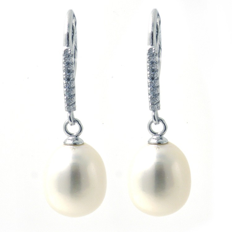 Orecchini perla e argento 925