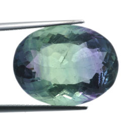 27,27ct. Fluorite Oval Cut