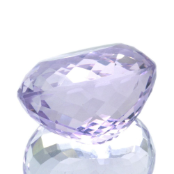 30,00ct Französischer rosa Amethyst im Ovalschliff, 20,70 x 17,13 mm