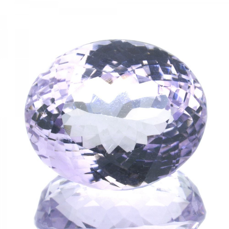 30,00ct Französischer rosa Amethyst im Ovalschliff, 20,70 x 17,13 mm