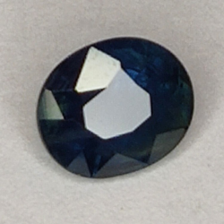 0,88 ct Blue Sapphire Oval Cut 5,9x5mm