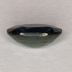 0,91 ct blauer Saphir, Ovalschliff 7,0 x 4,5 mm