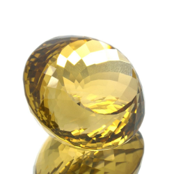 82,80ct. Citrine Round Cut